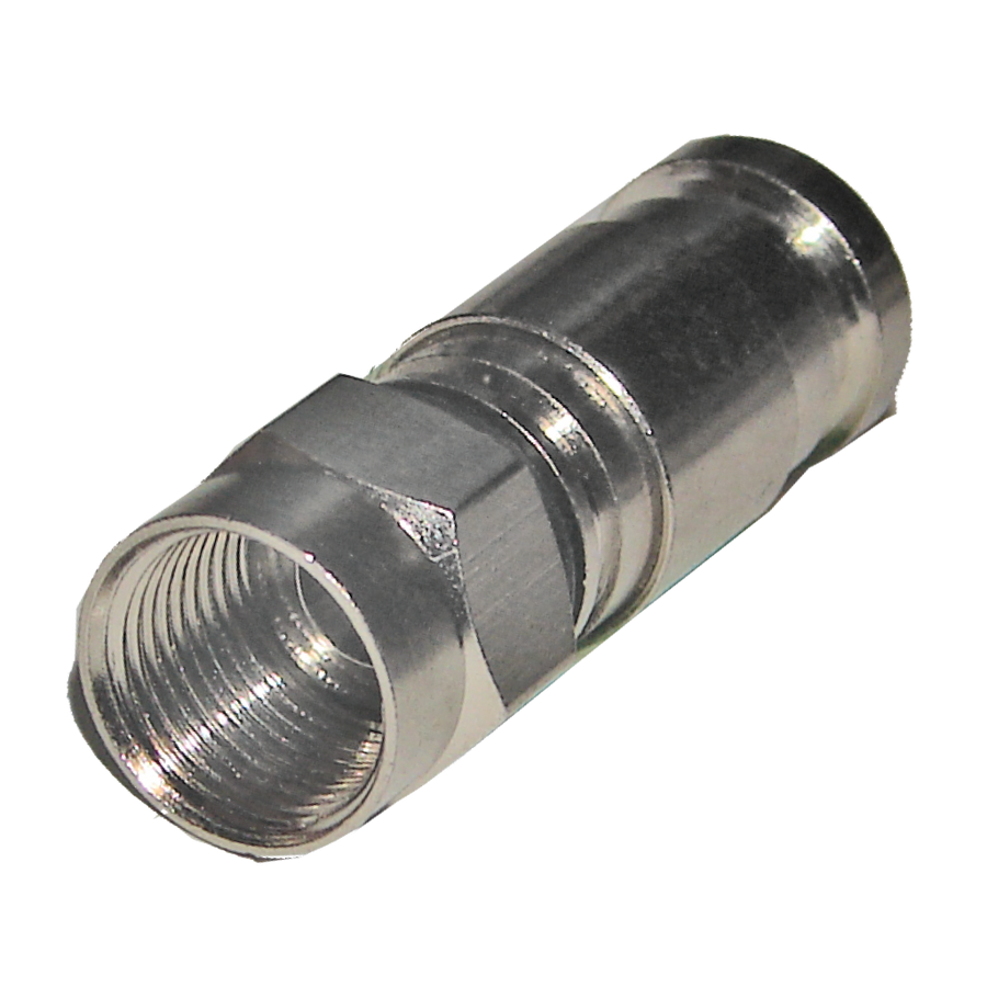 CONECTOR COAXIAL, RG59 DE COMPRENSION