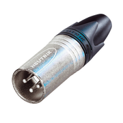 PLUG XLR, 3 PINES, METALICO