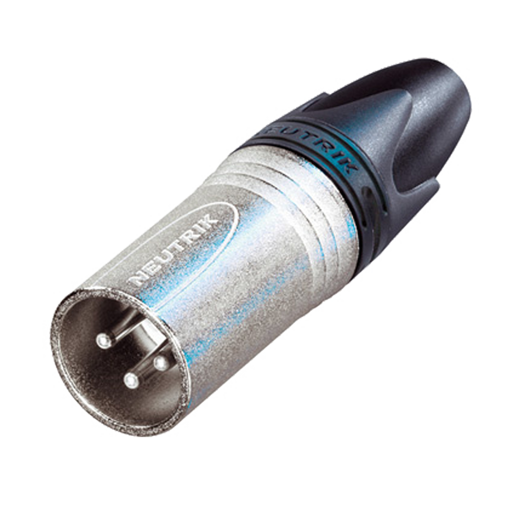 PLUG XLR, 3 PINES, METALICO