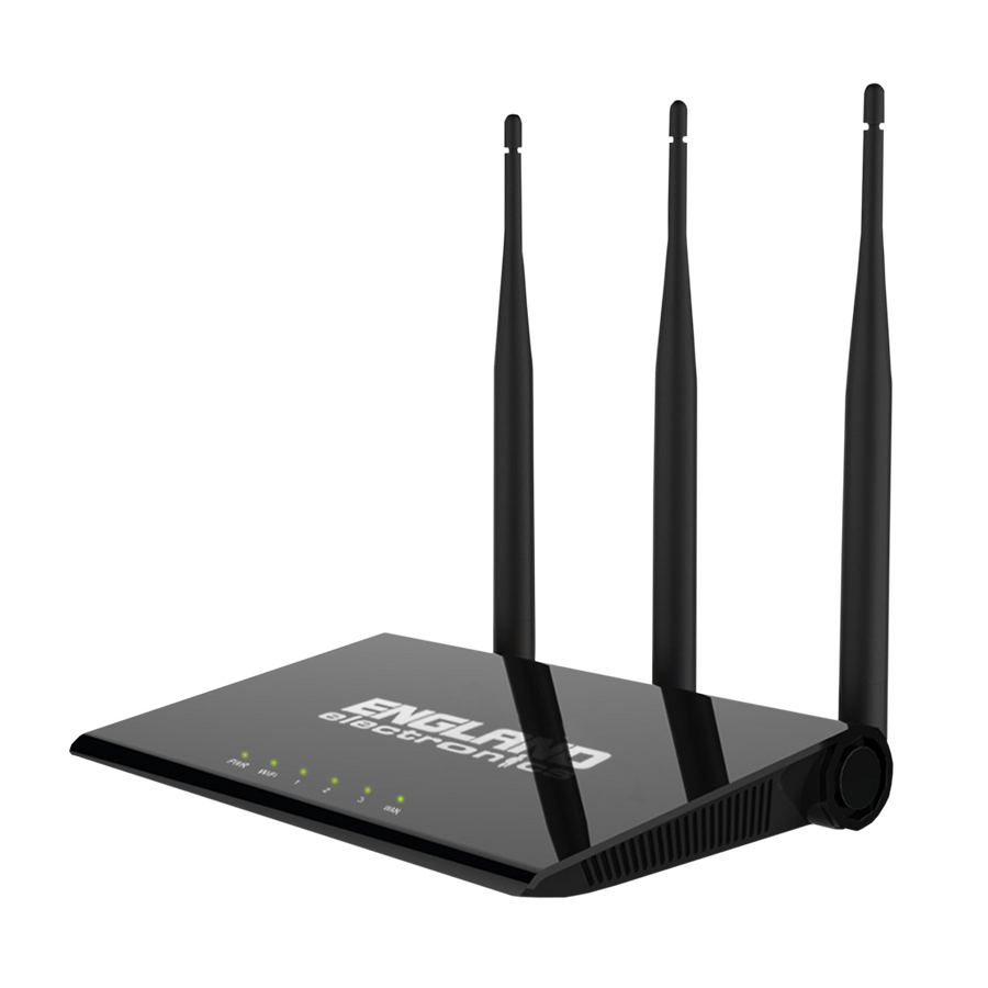 ROUTER DE 4 PUERTOS LAN, 3 ANTENAS