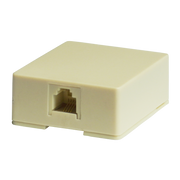 Telefonico Caja de Superficie para Plug RJ11 ABS Beige BX KD4
