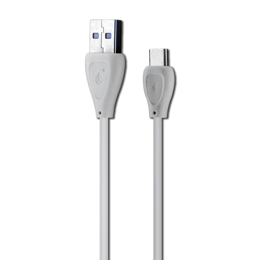 Cable USB 2.0, Tipo C, 3 m Long. Cable, MTK B4801 BLANCO
