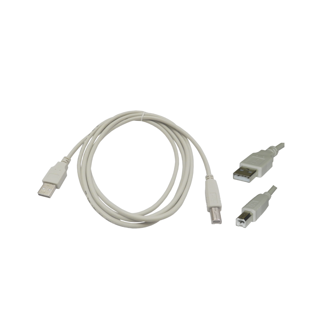 CABLE PARA IMPRESORA Y ESCANERS, PLUG USB A PLUG USB CUADRADO, 2MTS