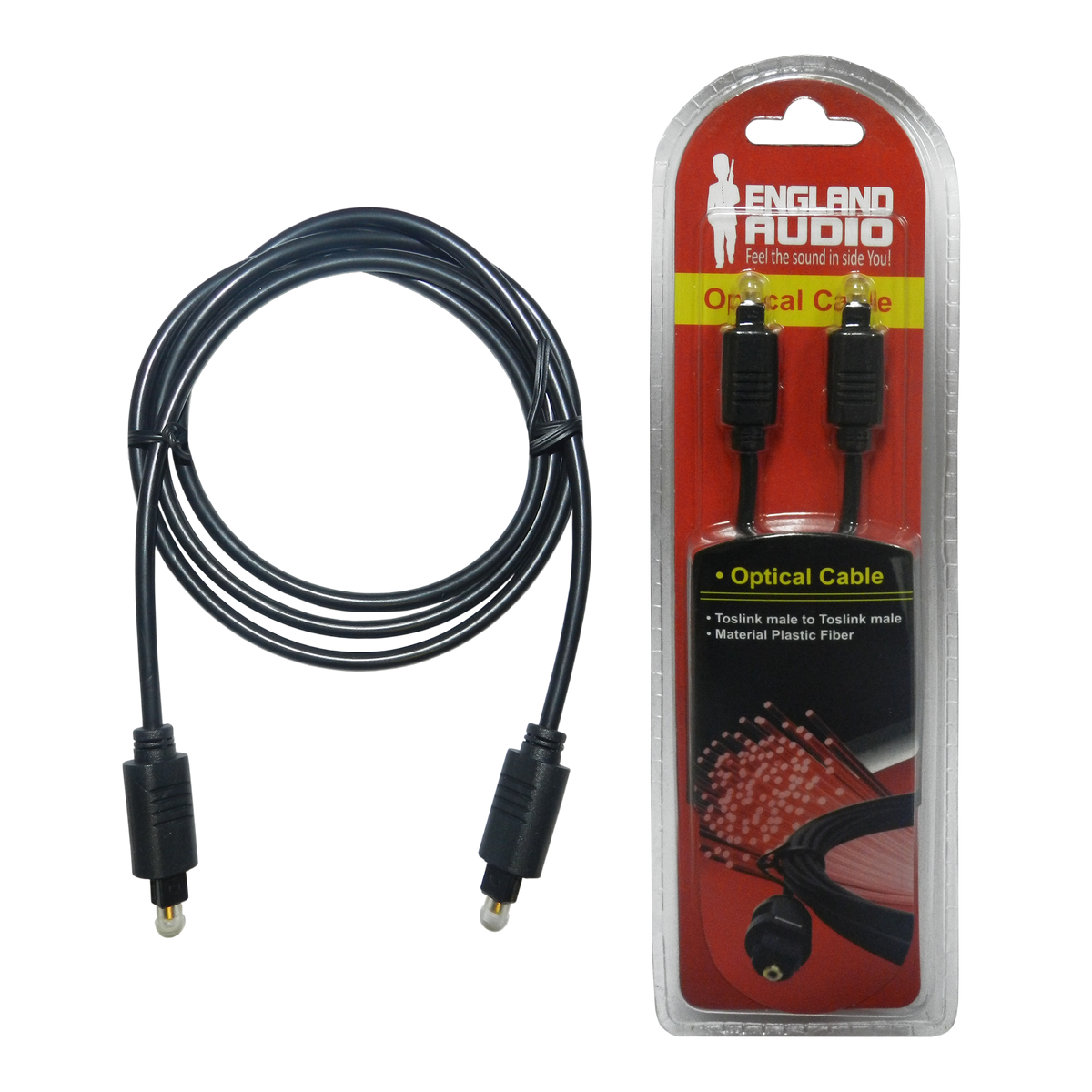 CABLE OPTICO, 1.5 MTS, PLUG PLASTICO