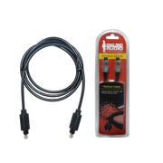CABLE OPTICO DE AUDIO DIGITAL 4 MTS, PLUG PLASTICO
