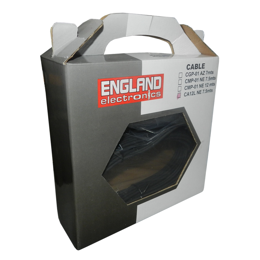 Cable para Audio Plug 3.5mm a 2 Plug RCA, 7.5 m Long. Cable, ENGLAND ELECTRONICS CA12L NE 7.5m