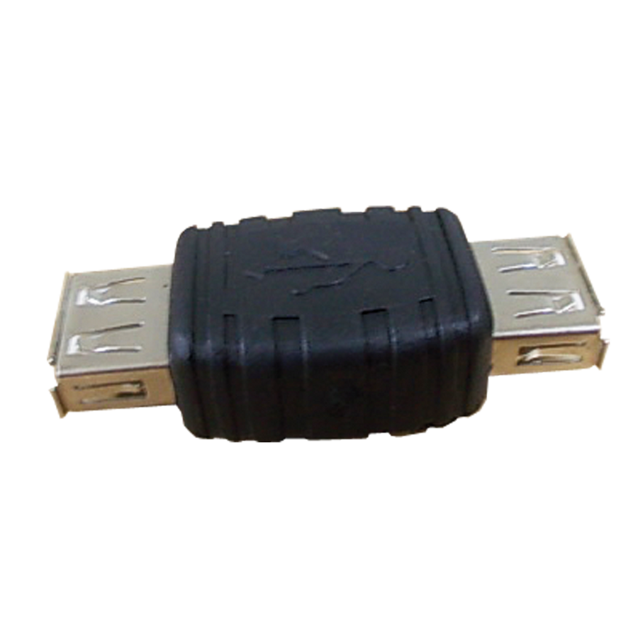 ADAPTADOT UNION USB, JACK USB A JACK USB, PLASTICO