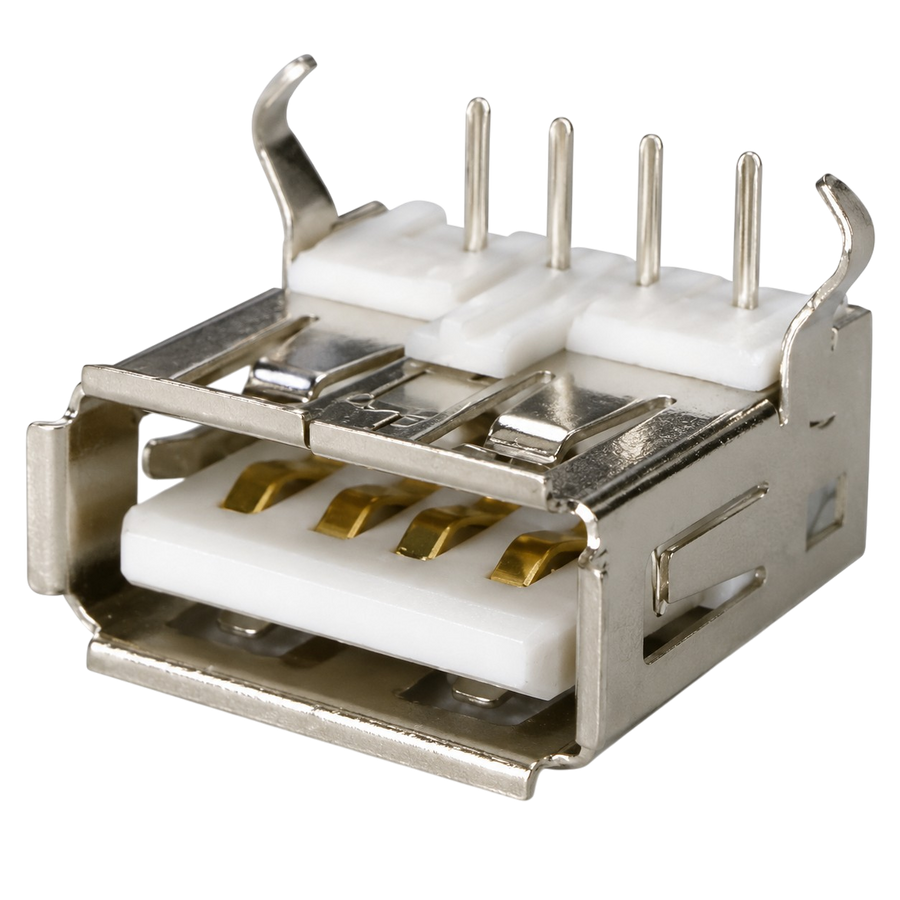 ADAPTADOR JACK CHASIS USB, METALICO CON CEVERTURA
