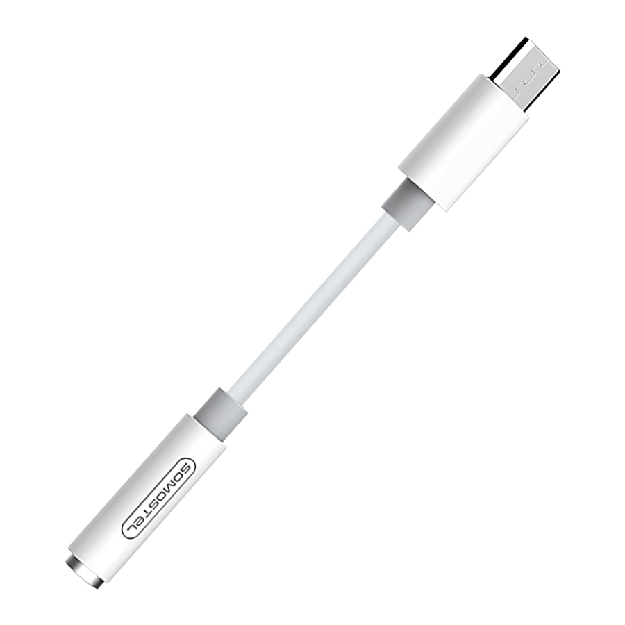 ADAPTADOR OTG DE AUDIO, TIPO C A JACK 3.5MM