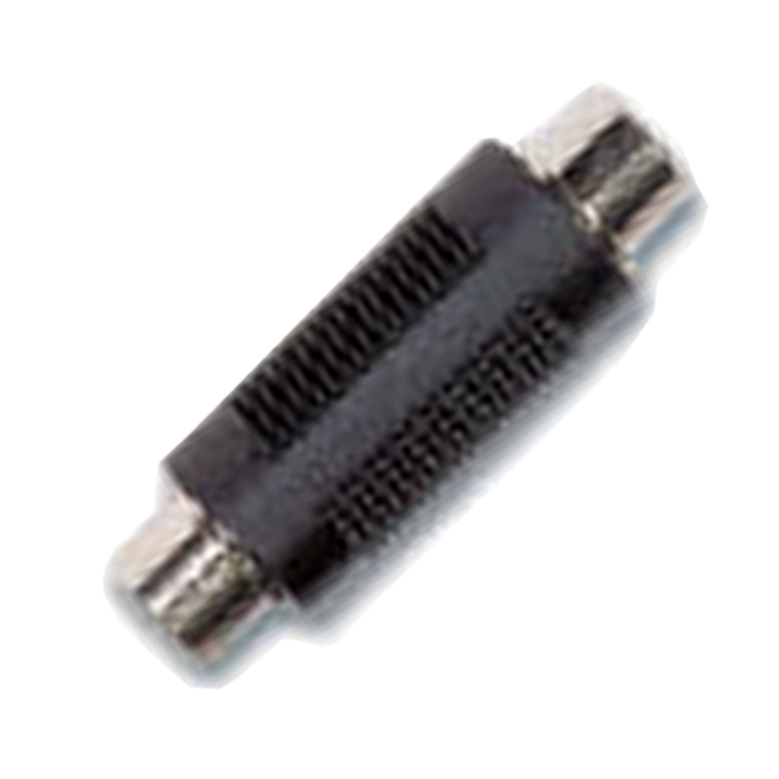 ADAPTADOR UNION JACK RCA A JACK RCA, PLASTICO
