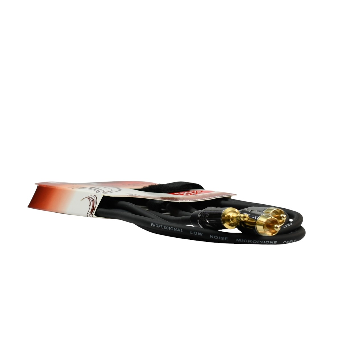 CABLE DE AUDIO, PLUG 3.5MM ESTEREO A 2 PLUG RCA, OFC, 2MTS