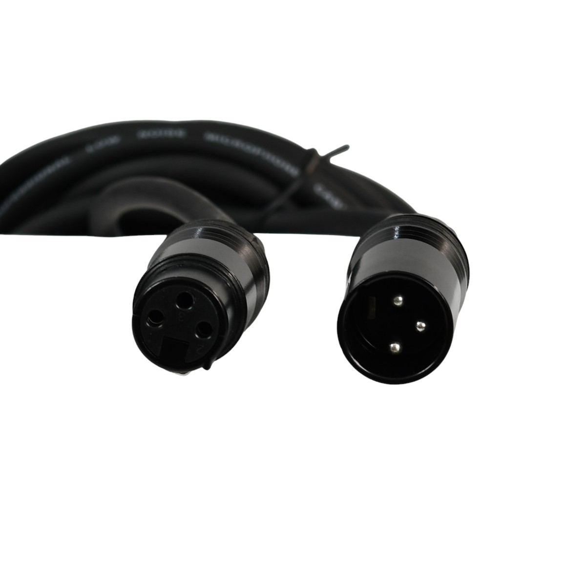 Cable DMX Plug XLR Hembra 3 pines a Plug XLR macho 3 pines , 10 m Long. de Cable, ENGLAND SOUND PRO ES-XLF10M