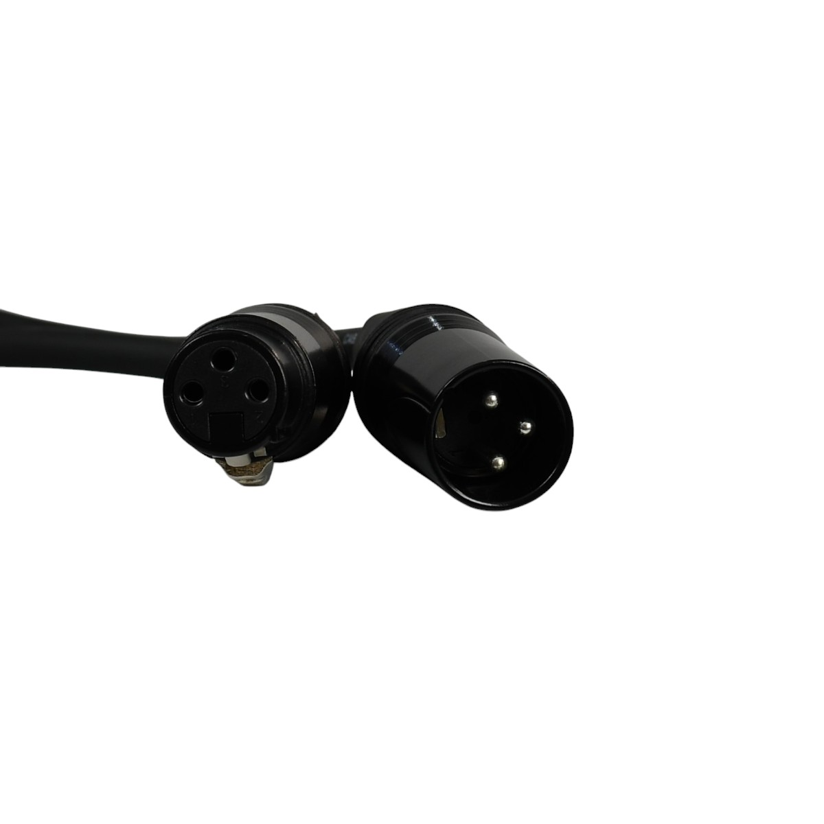 Cable DMX Plug XLR Hembra 3 pines a Plug XLR macho 3 pines , 10 m Long. de Cable, ENGLAND SOUND PRO ES-XLF10M