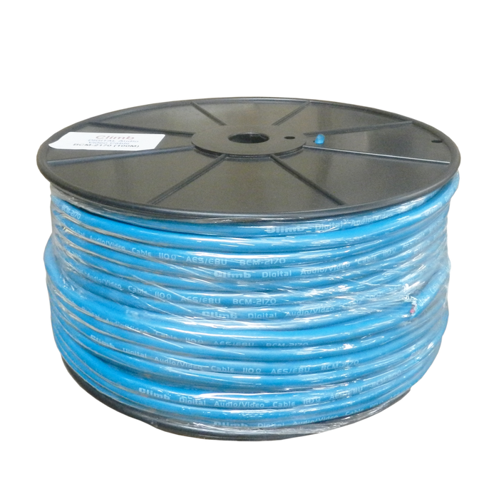 Rollo Cable Audio Calibre 21 AWG, 100 m, Cobre Pelado Sólido, CLIMB BCM-2170