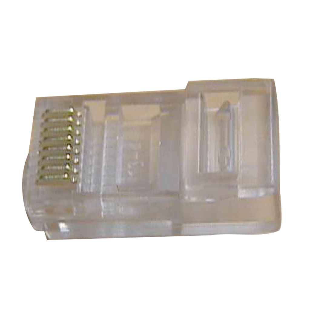 CONECTOR PLUG RJ-45, 8P8C, 8 CONTACTOS