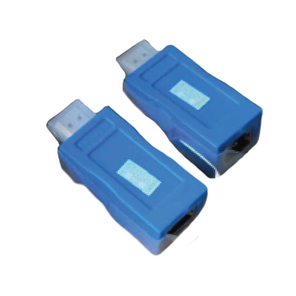 EXTENSOR  PARA CABLE DE RED, PUERTO RJ45 A HDMI, 30 MT