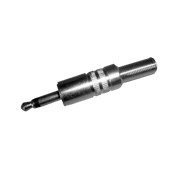 PLUG 3.5MM, CON RESORTE, MONO, METALICO