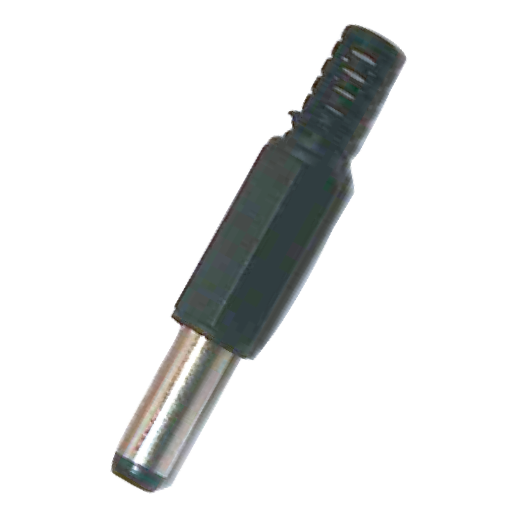 PLUG DC 5.5MM X 2.5MM, PLASTICO