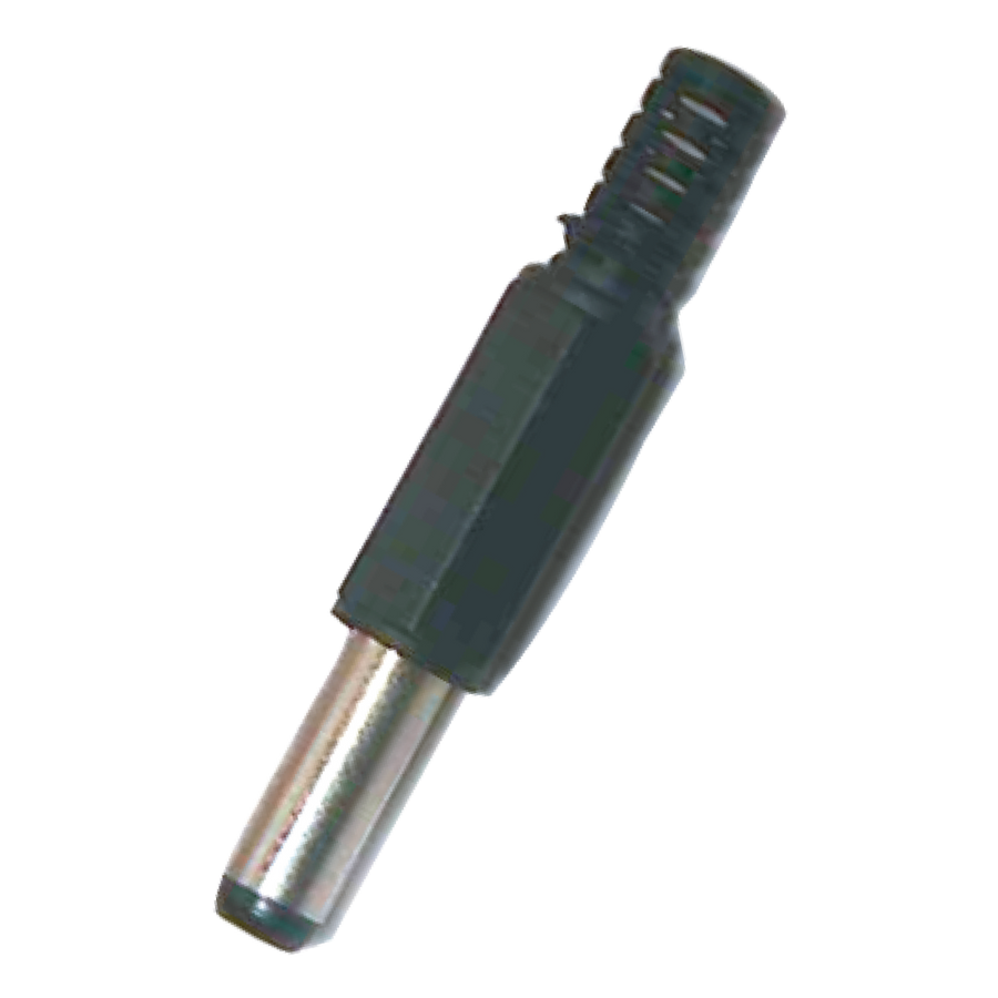 PLUG DC 5.5MM X 2.5MM, PLASTICO