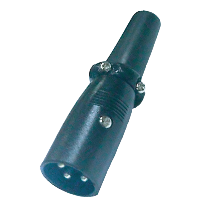 PLUG XLR, 3 PINES, METALICO