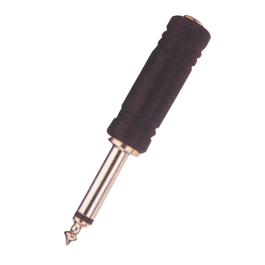 Plug Adaptador 3.5mm A 6.3mm, Conector Anti-corrosión Niquelado, ACOUSTIC PA150
