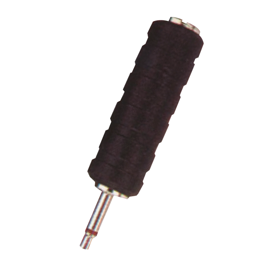 ADAPTADOR JACK 6.3MM ESTEREO A PLUG 3.5MM MONO, PLASTICO