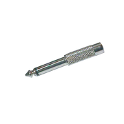 ADAPTADOR JACK RCA A PLUG 6.3MM ESTEREO, METALICO