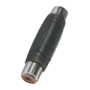 ADAPTADOR UNION JACK RCA A JACK RCA, PLASTICO