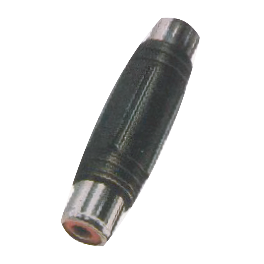 ADAPTADOR UNION JACK RCA A JACK RCA, PLASTICO
