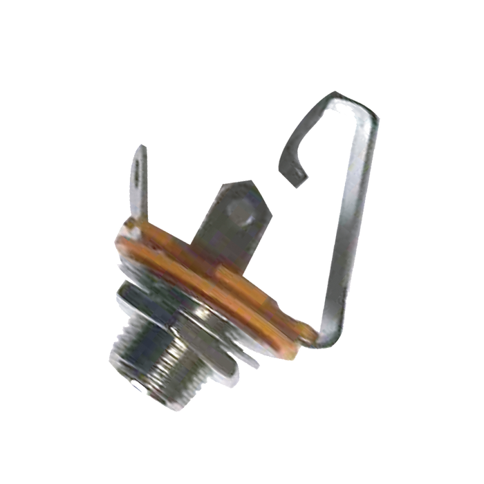 JACK DE CHASIS, 6.3MM, MONO, METALICO, CIRCUITO ABIERTO