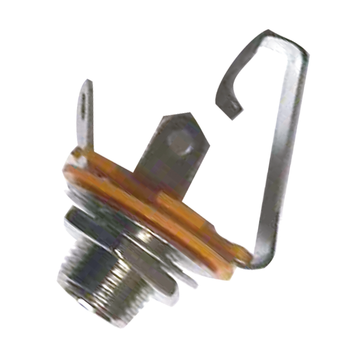 JACK DE CHASIS, 6.3MM, MONO, METALICO, CIRCUITO ABIERTO