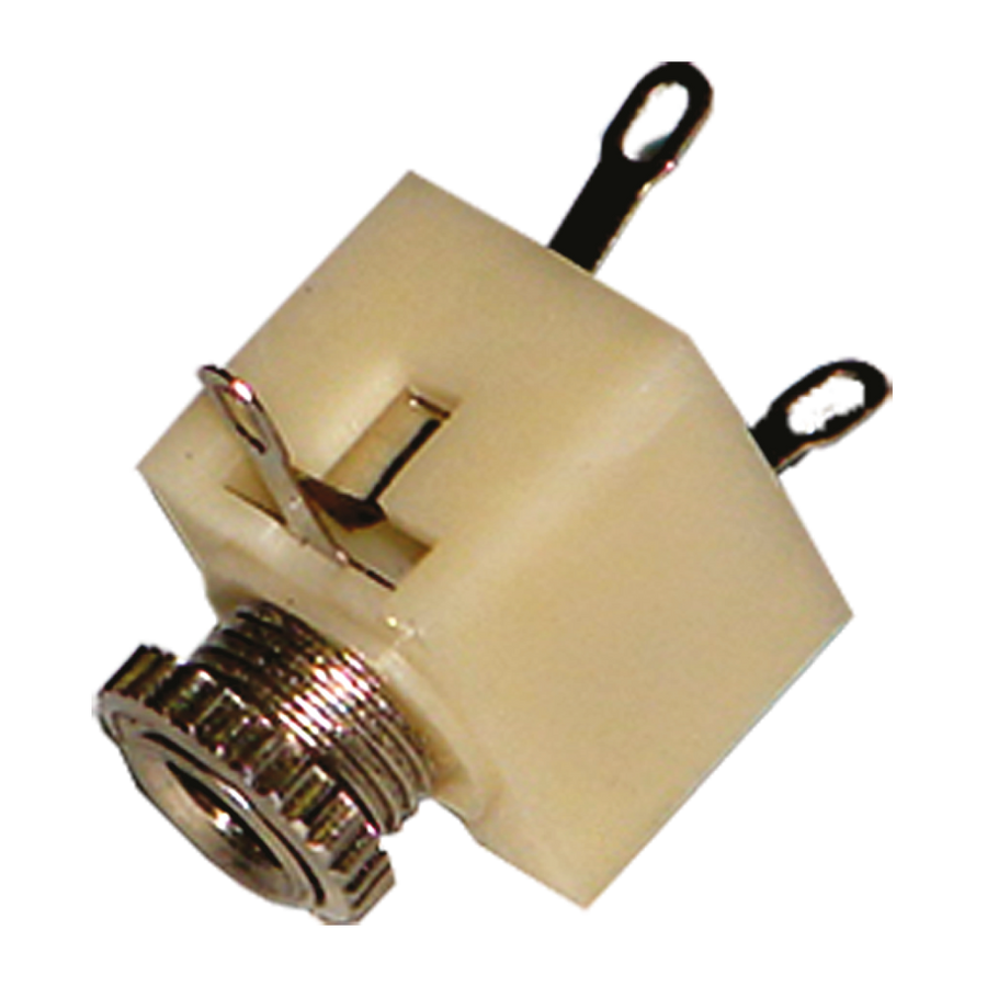 JACK CHASIS 3.5MM MONO CON PROTECCION PLASTICO