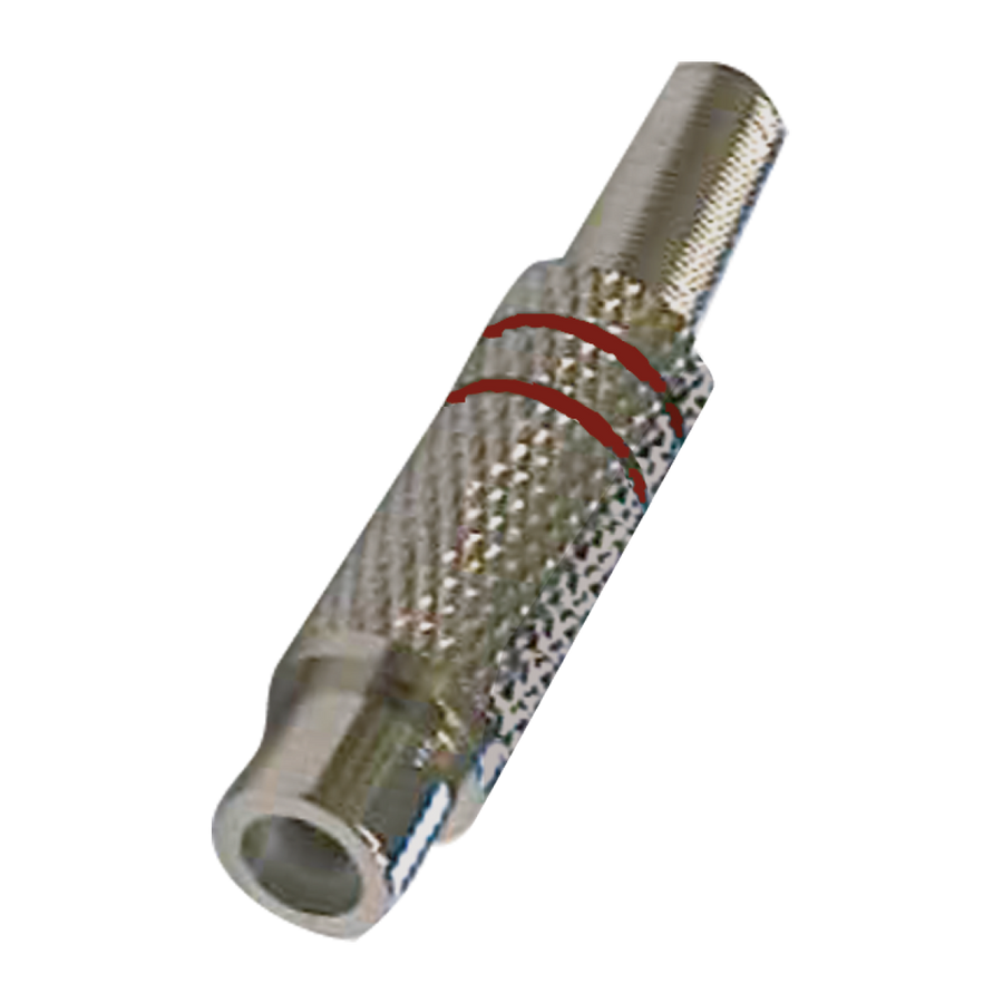 JACK RCA, ROJO, CON RESORTE, METALICO