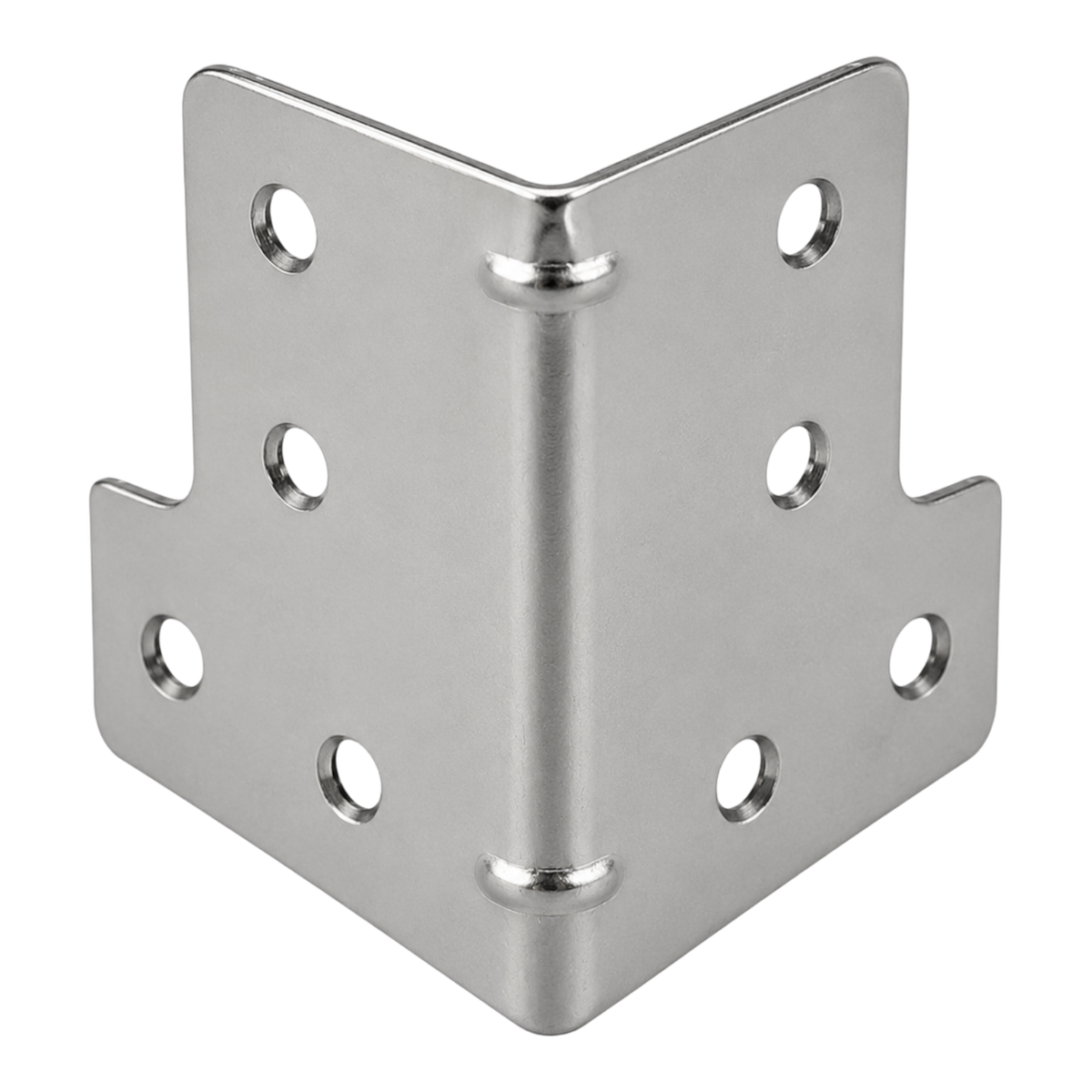 ESQUINERO METALICO, 6CM X 5.3CM X 3.5CM, TIPO L, ACERO LAMINADO