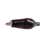 LAGARTO GRANDE CON FORRO DE VINIL, NEGRO, 5.5CM