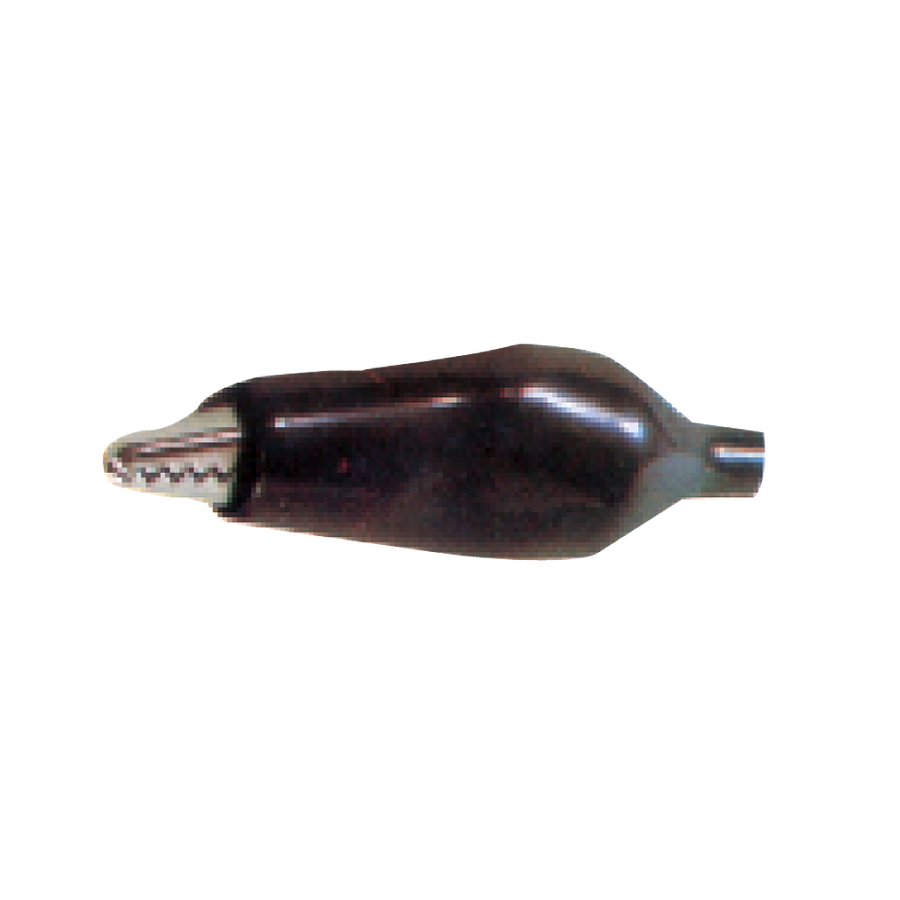 LAGARTO GRANDE CON FORRO DE VINIL, NEGRO, 5.5CM