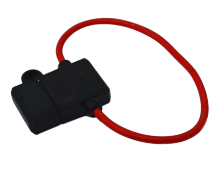PORTAFUSIBLE UÑA PARA CARRO, 30MM, AMERICANO