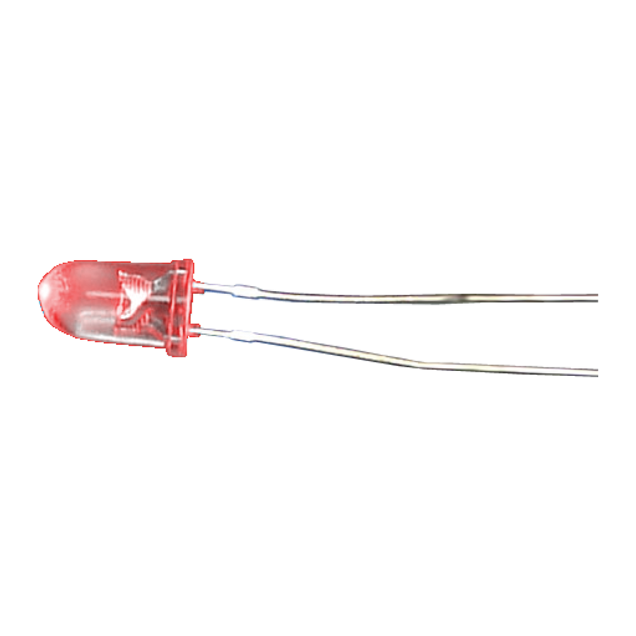DIODO LED, 5MM, ROJO