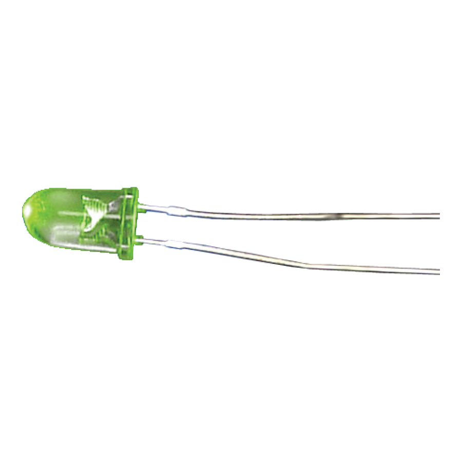 DIODO LED, 5MM, VERDE