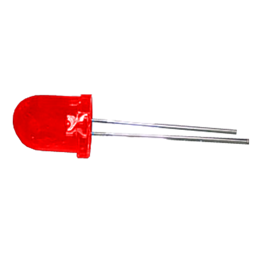 DIODO LED, 10MM, ROJO