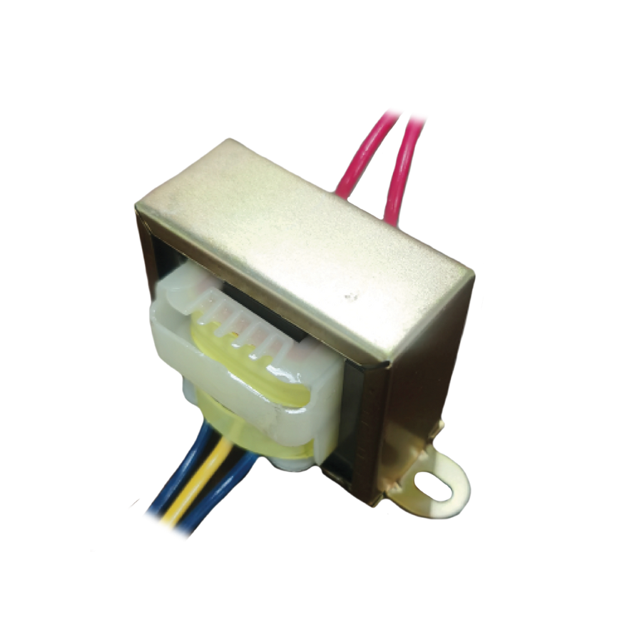 TRANSFORMADOR DE ONDA COMPLETA, 12V-0-12V, 12W, 1A, ENTRADA 110V