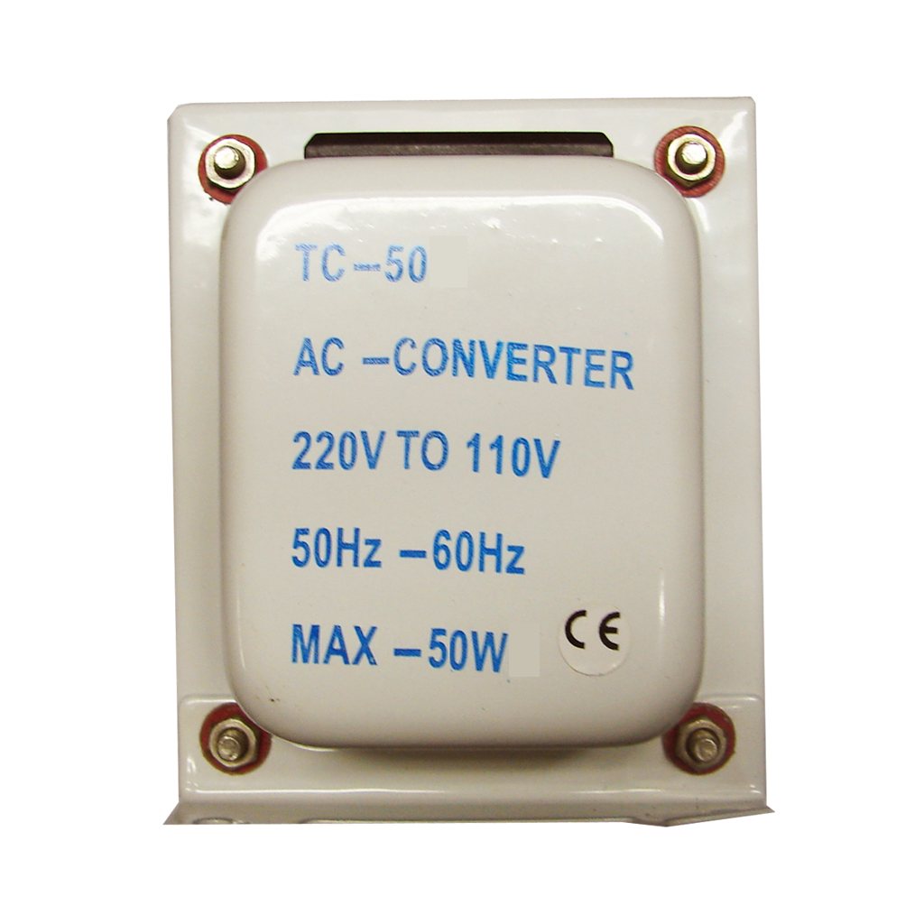AUTO-TRANSFORMADORES DE VOLTAJE, 50 WATTS, 110/220V