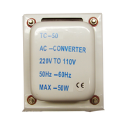 AUTO-TRANSFORMADORES DE VOLTAJE, 50 WATTS, 110/220V
