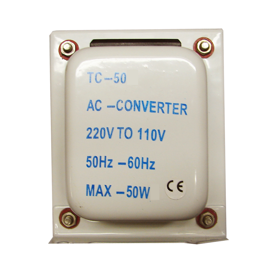 AUTO-TRANSFORMADORES DE VOLTAJE, 50 WATTS, 110/220V