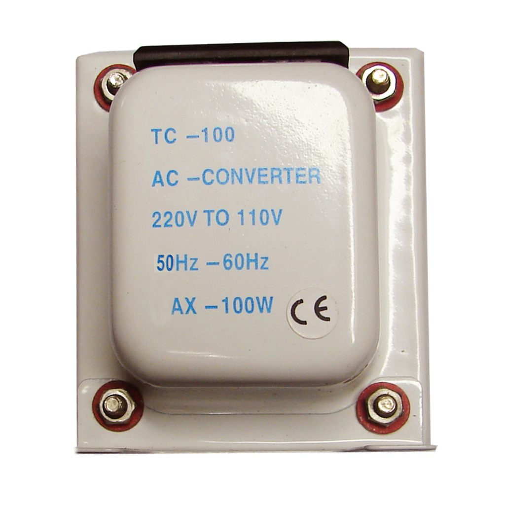 AUTO-TRANSFORMADORES DE VOLTAJE, 100 WATTS, 110/220V