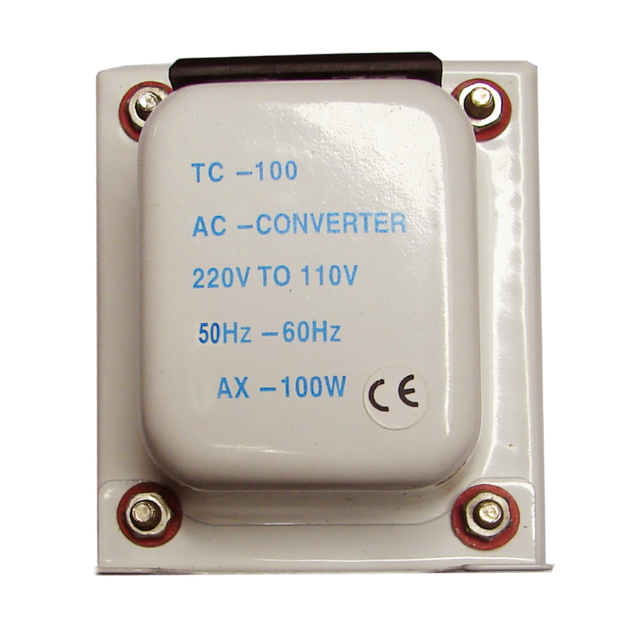 AUTO-TRANSFORMADORES DE VOLTAJE, 100 WATTS, 110/220V