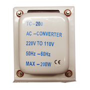 AUTO-TRANSFORMADORES DE VOLTAJE, 200 WATTS, 110/220V