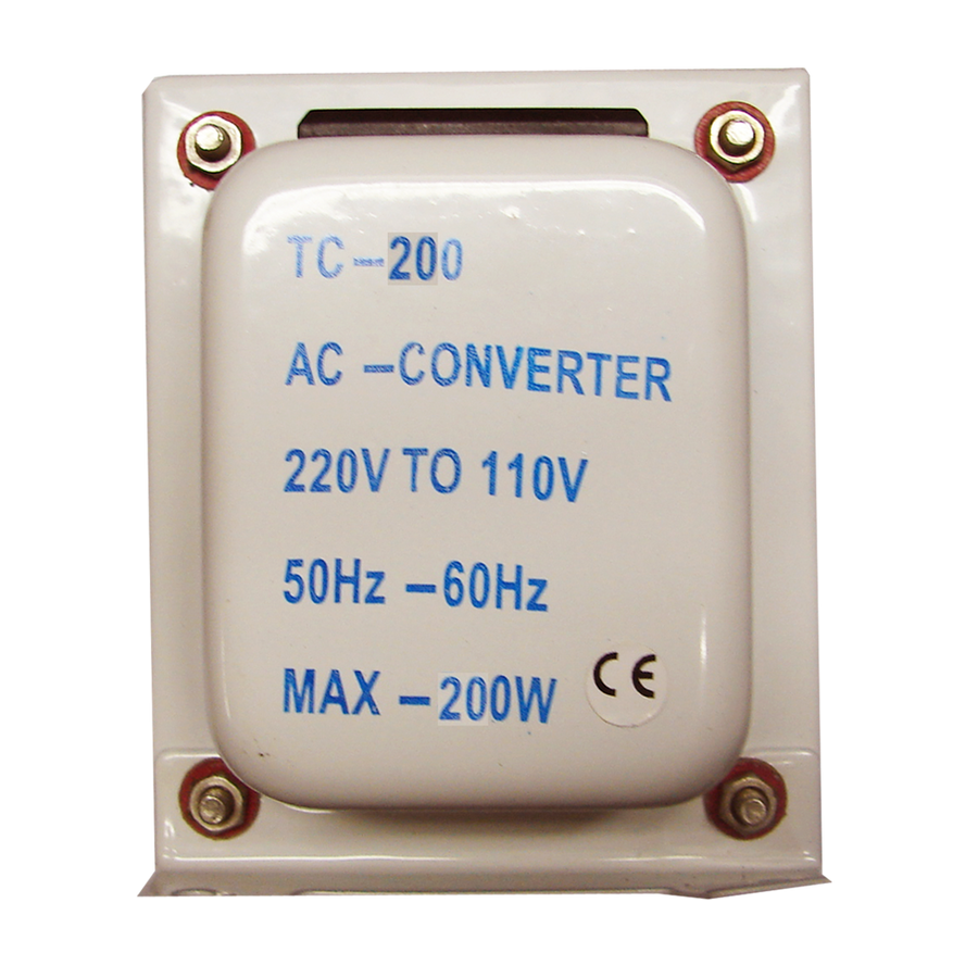 AUTO-TRANSFORMADORES DE VOLTAJE, 200 WATTS, 110/220V