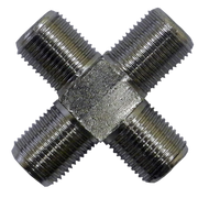ADAPTADOR CUATRI-COAXIAL, 1 ENTRADA, 3 SALIDAS RG-6U