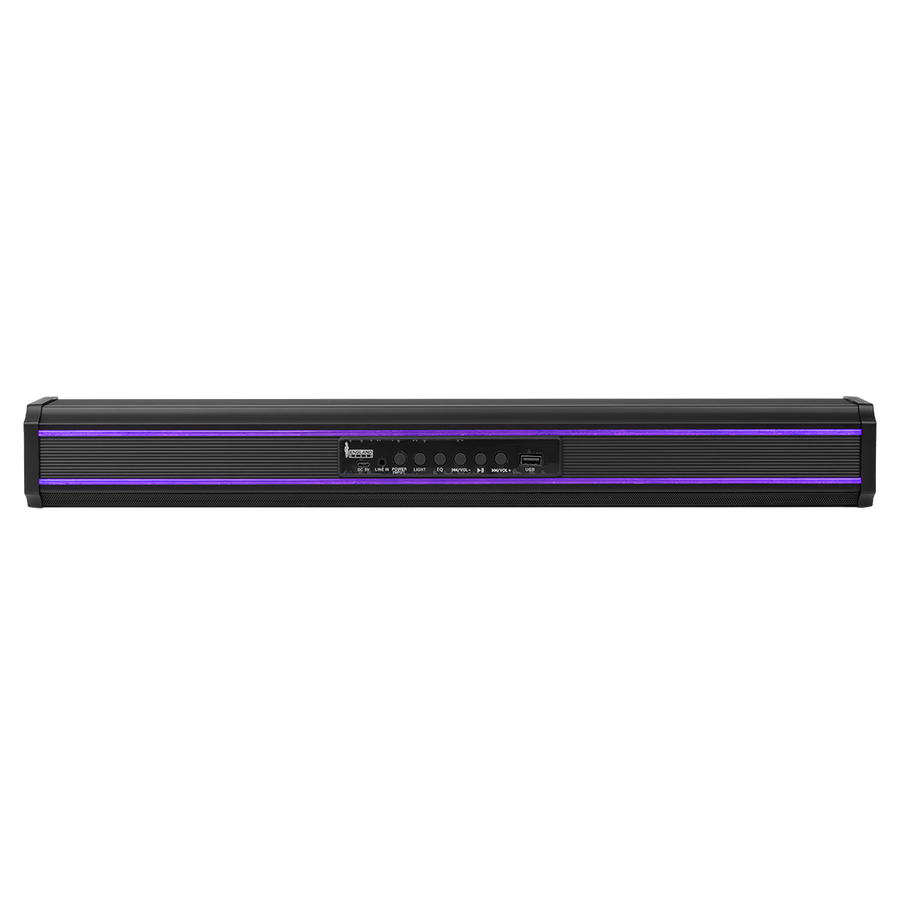 Barra de Sonido con Batería, 200W PMOP, Luces Led, England Sound, ES-EPIC BAR-LED